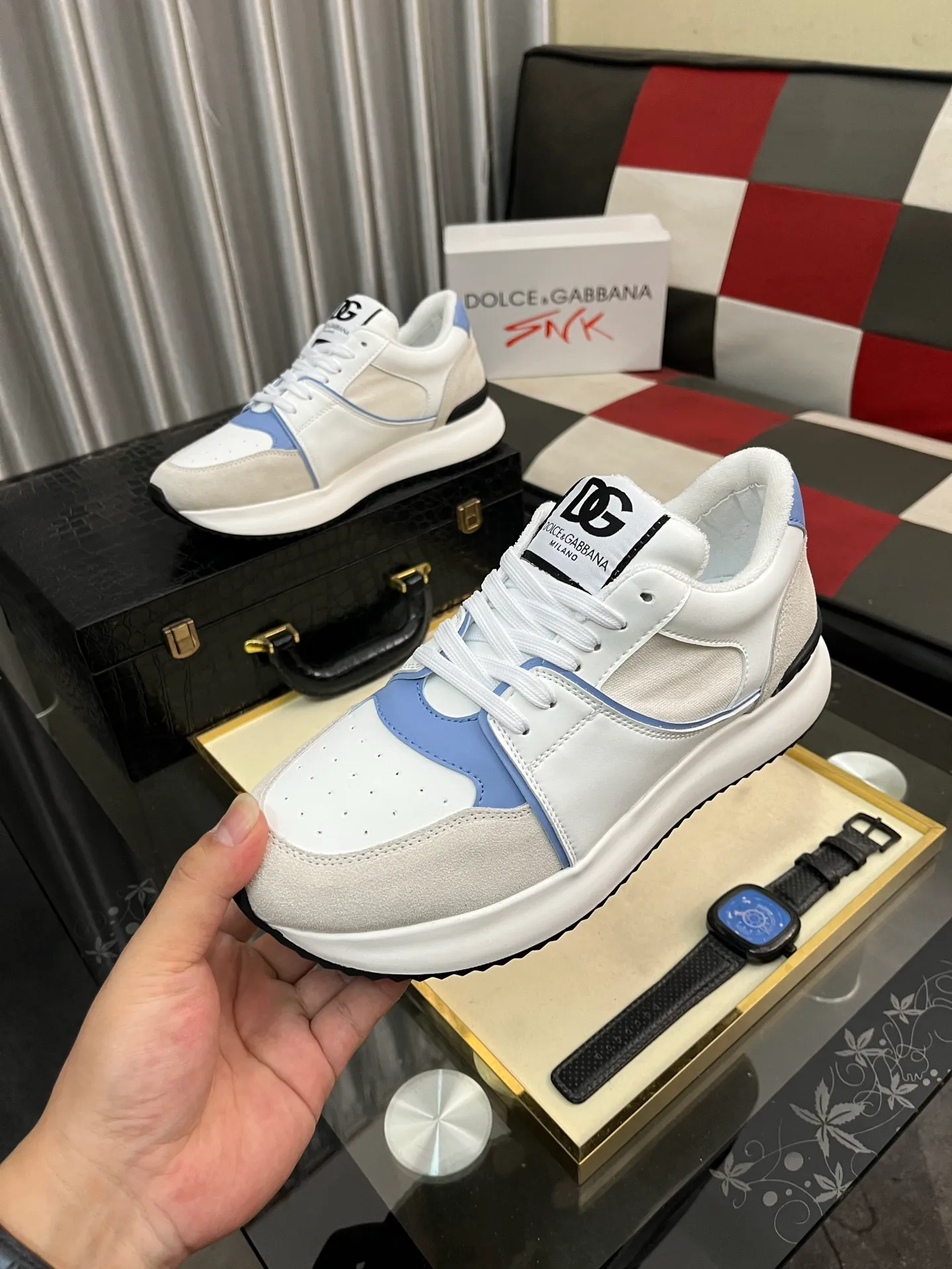 Men's Men's Shoes 💰480⌚️⌚️ (DG) The latest sports and casual shoes are fashionable and versatile, and can add luster to various looks. Create an exquisite design with unique dynamic vitality and modern atmosphere, showing modern elegance. Size: 38-46